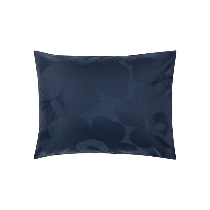 Unikko Pillowcase 50 x 60 cm, dark blue / blue from Marimekko