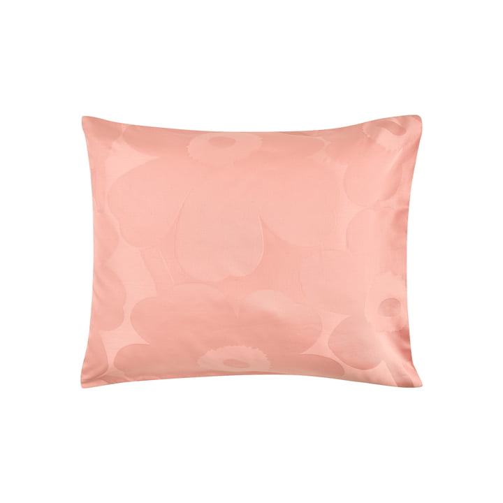 Unikko Pillowcase, 50 x 60 cm, powder / pink by Marimekko
