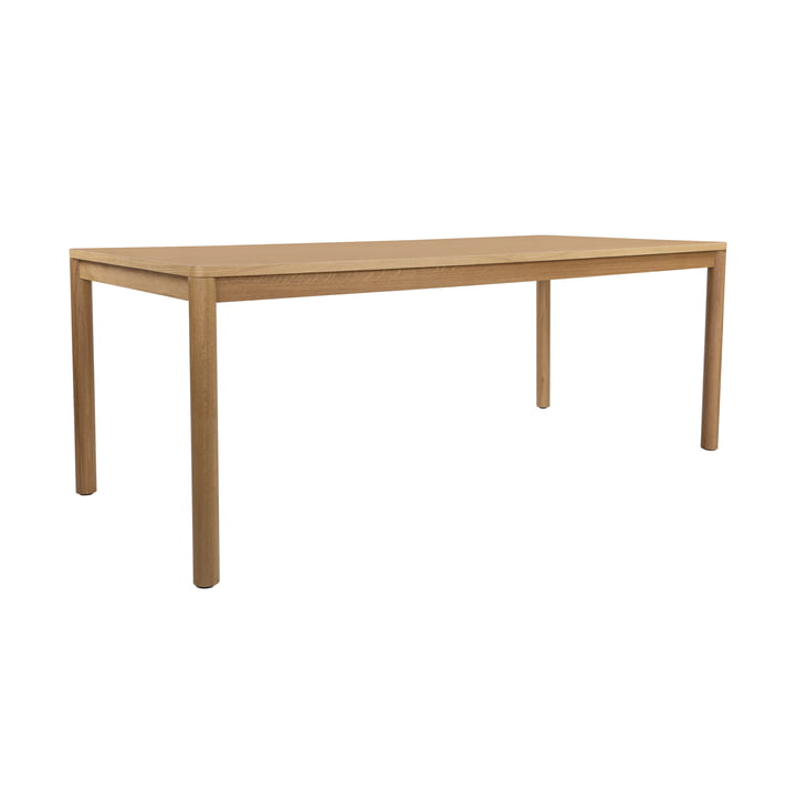 yunic - Basic Dining table 200 x 90 cm, oak lacquered