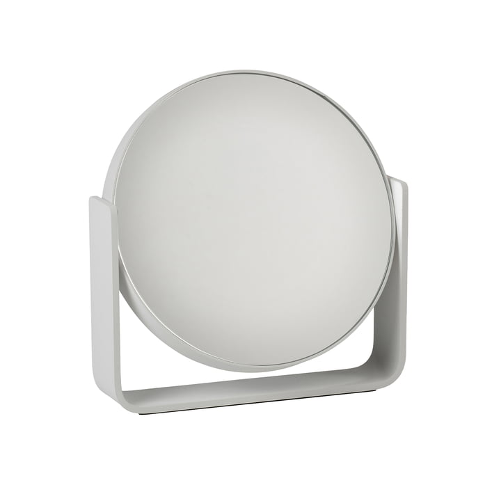 Zone Denmark - Ume Table mirror, 5 x magnification, soft grey