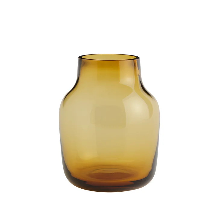 Muuto - Silent Vase, Ø 15 cm, burnt orange