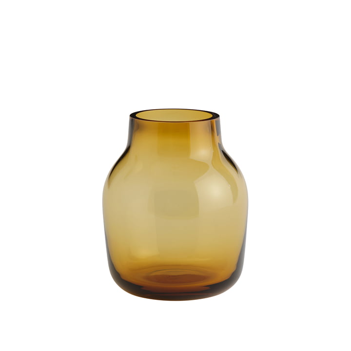 Muuto - Silent Vase, Ø 11 cm, burnt orange