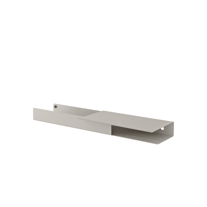 Muuto - Folded Shelves Platform 62 x 5.4 cm, gray