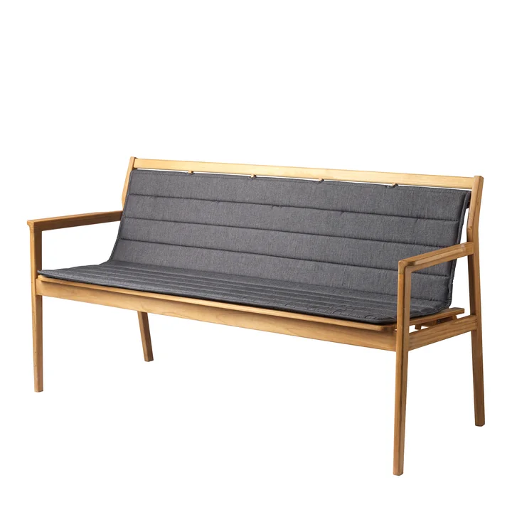 M22 Sammen Seat cushion, 90 x 144 cm, anthracite gray from FDB Møbler