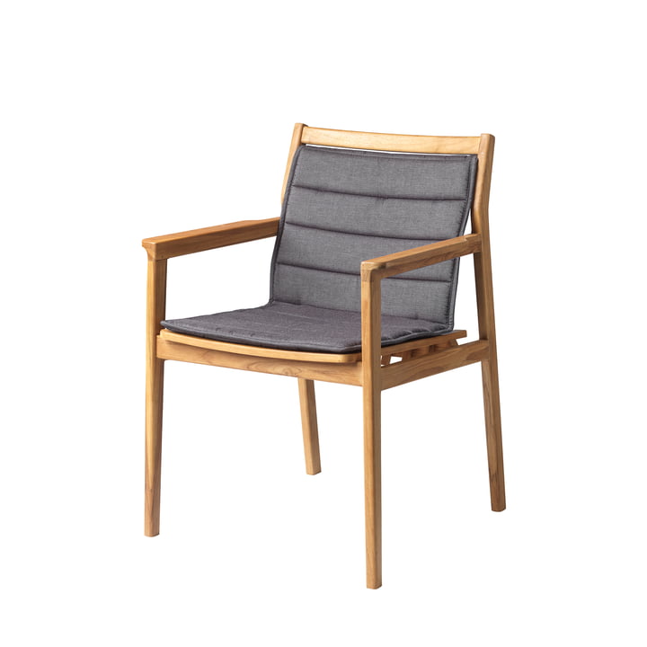 M22 Sammen Seat cushion, 45.5 x 85.5 cm, anthracite gray from FDB Møbler