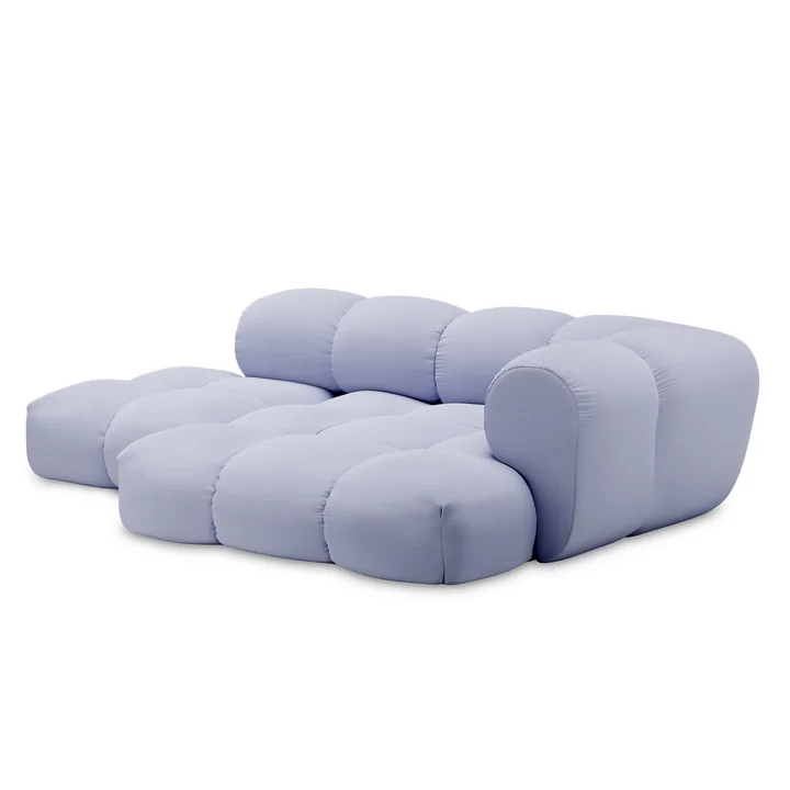 OUT Objekte unserer Tage - Sander 06 Right 3-seater sofa, lilac blue (Vidar 4 0723 by Kvadrat)