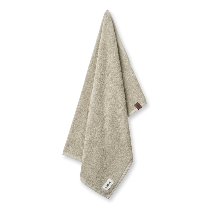Humdakin terry towel in the color light stone