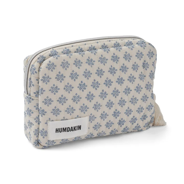 Cosmetic bag with monogram by Humdakin in the design ocean