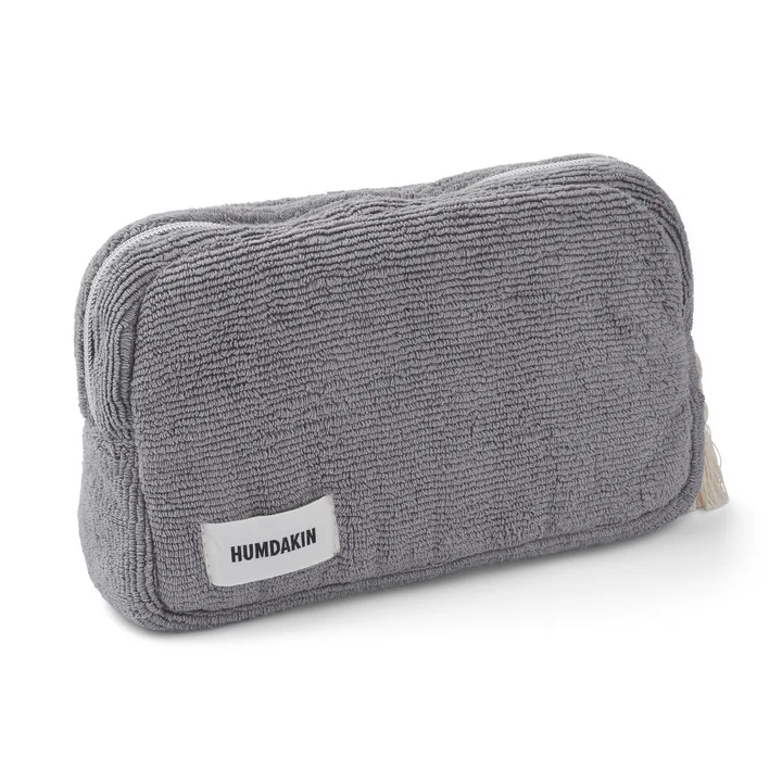Humdakin - Toiletry bag made of terry cloth, stone