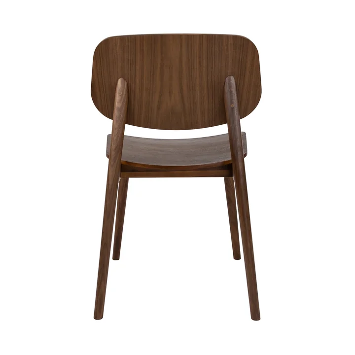 Studio Zondag - Baas Dining Chair Solid and Veneer, oiled walnut