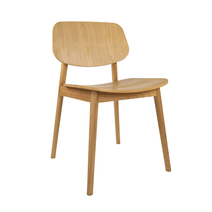 Studio Zondag - Baas Dining Chair Solid and Veneer, oiled oak