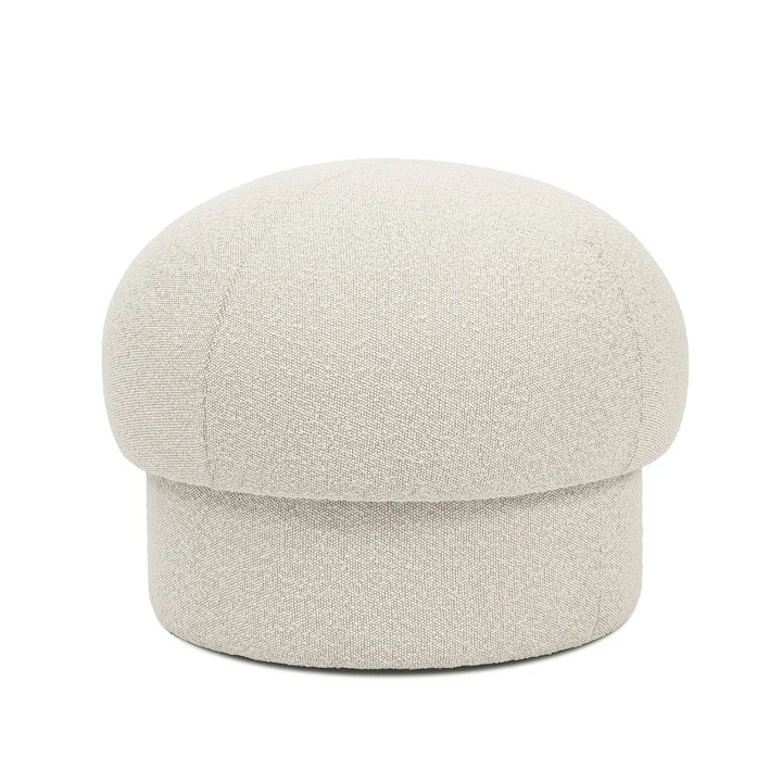 DesignHouseStockholm - Uno Pouf, Ø 65 cm, cream