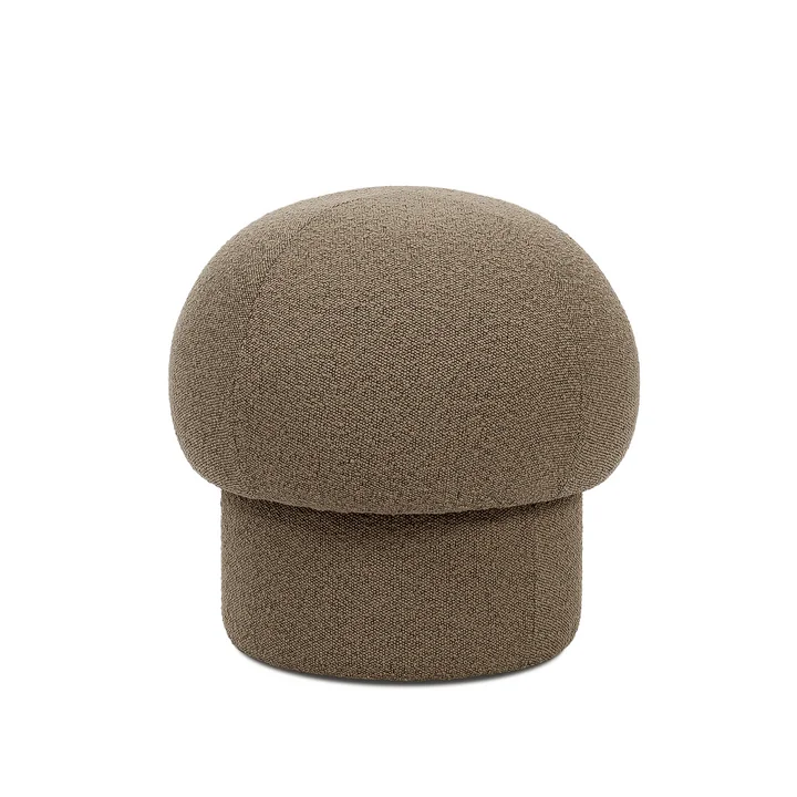 DesignHouseStockholm - Uno Pouf, Ø 50 cm, brown