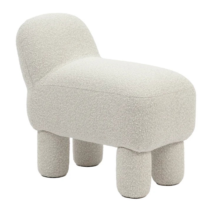 DesignHouseStockholm - Lulu Pouf, cream