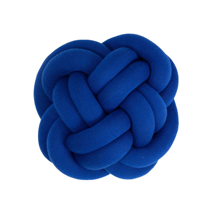 Design House Stockholm - Knot Cushion, small blue