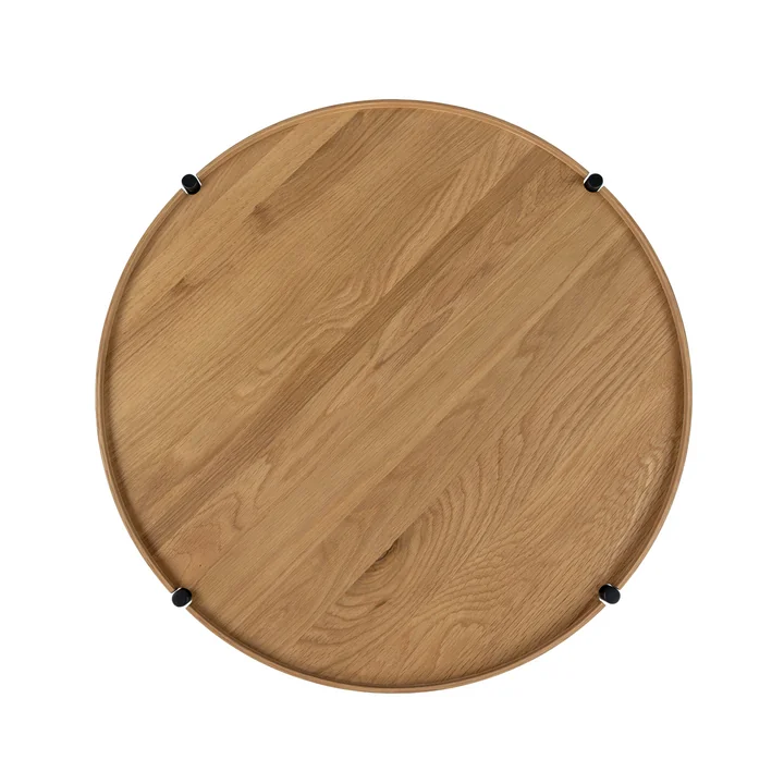Studio Zondag - Licht Coffee Table Ø 60 cm, oak / black