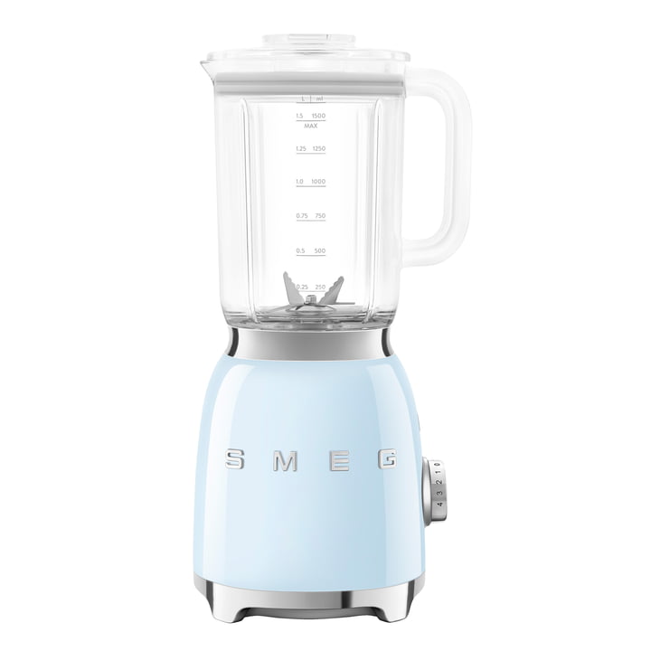 Stand mixer 1.5 l (BLF03), pastel blue from Smeg
