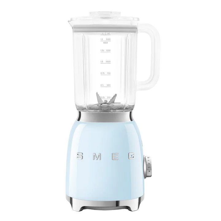 Stand mixer 1.5 l (BLF03), pastel blue from Smeg