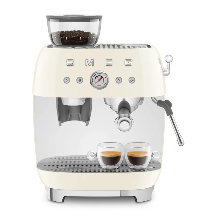 Espresso machine with portafilter EGF03 from Smeg
