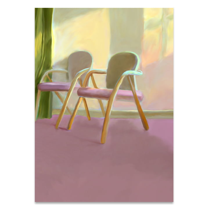 Waiting Room Poster, 70 x 100 cm from Paper Collective