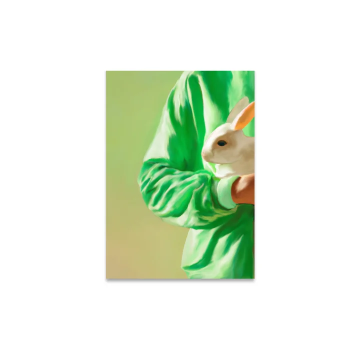 White Rabbit Poster, 30 x 40 cm from Paper Collective