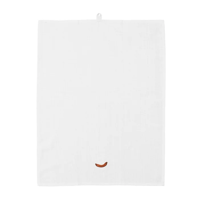 Yummy Tea towel from Normann Copenhagen in the design Sausage