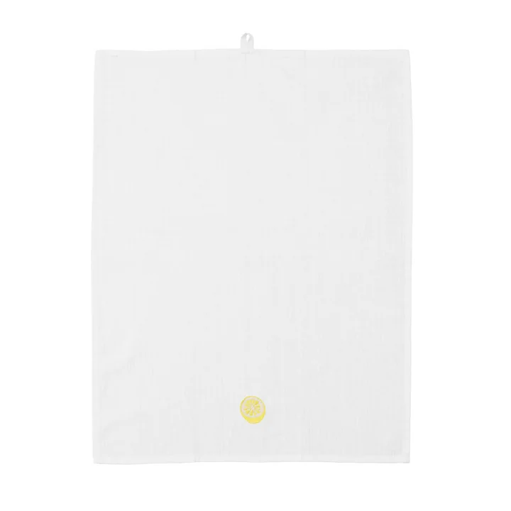 Yummy Tea towel from Normann Copenhagen in the version Lemon