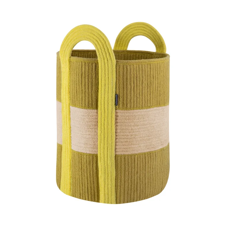 Basket Colombo from Remember in the version yellow / beige