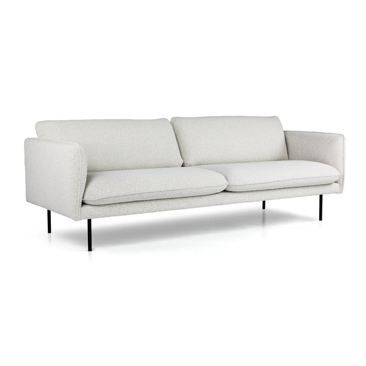 Studio Zondag - Leo 3 seater sofa, natural / bouclé Copenhagen (900)