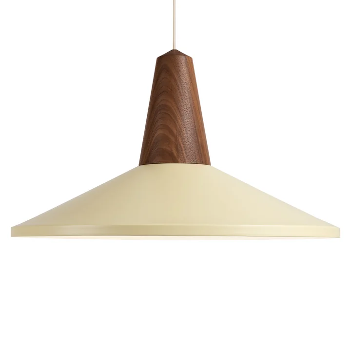 EIkon Shell pendant lamp, Yellow from Schneid