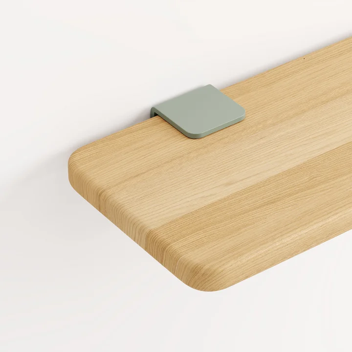 Bracked wall hook, eucalyptus gray from TipToe