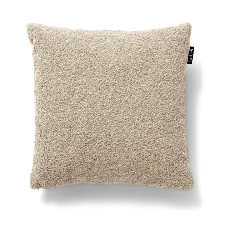 freistil - 173 Cushion (Teddy Edition), 35 x 35 cm, stone gray (6532)