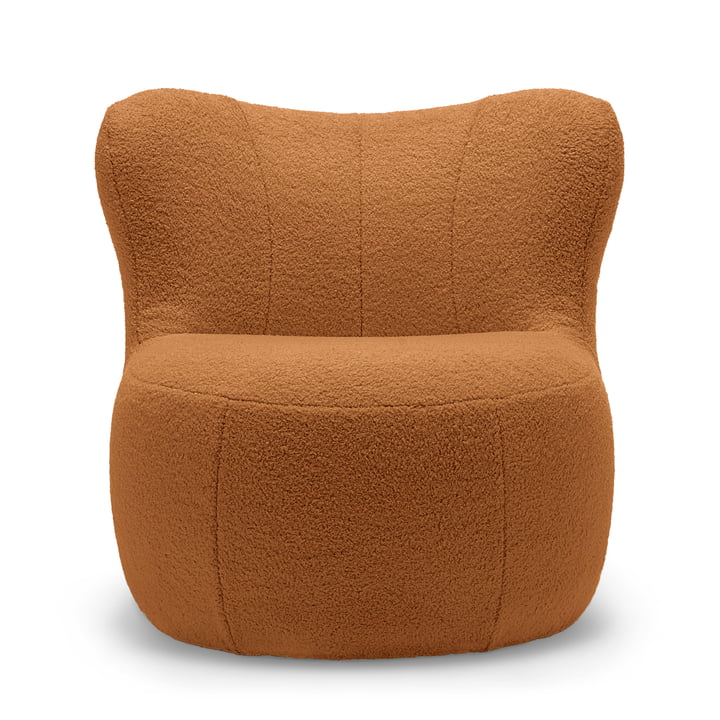 freistil - 173 Armchair (Teddy Edition), orange brown (6534)