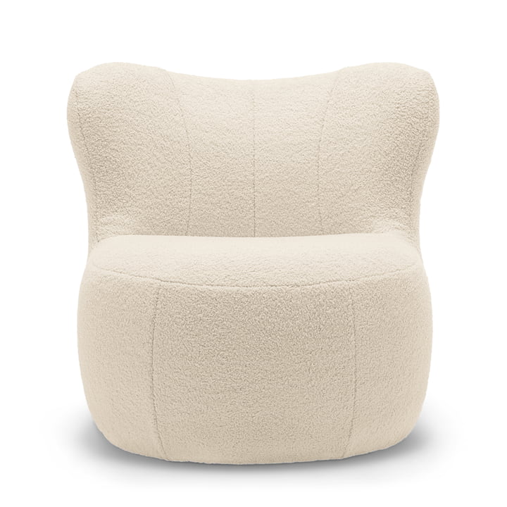 freistil - 173 armchair (Teddy Edition), cream white (6530)