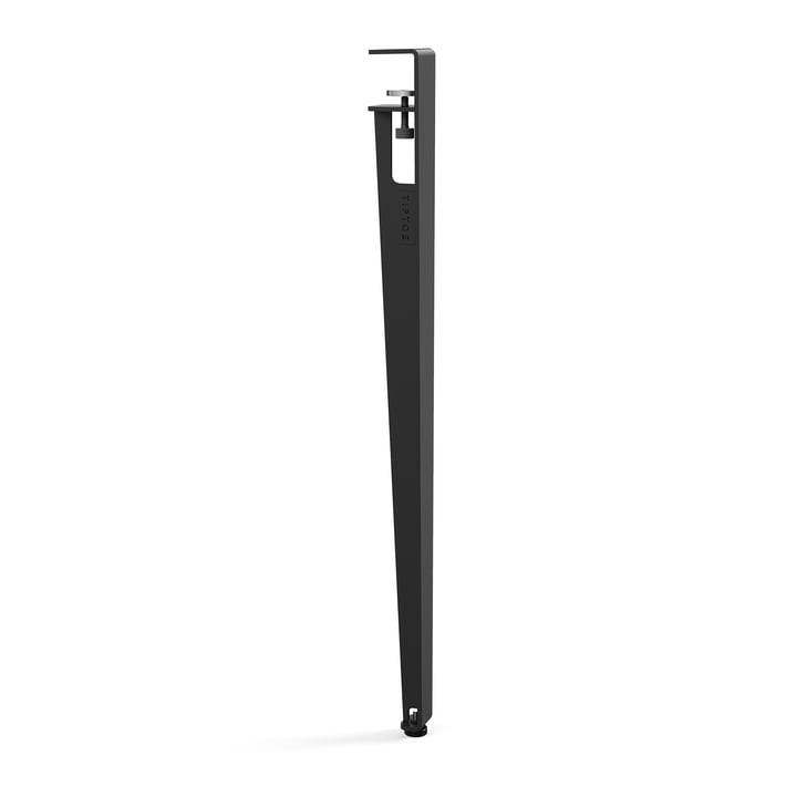 Table leg for outdoor, 75 cm, graphite black from TipToe