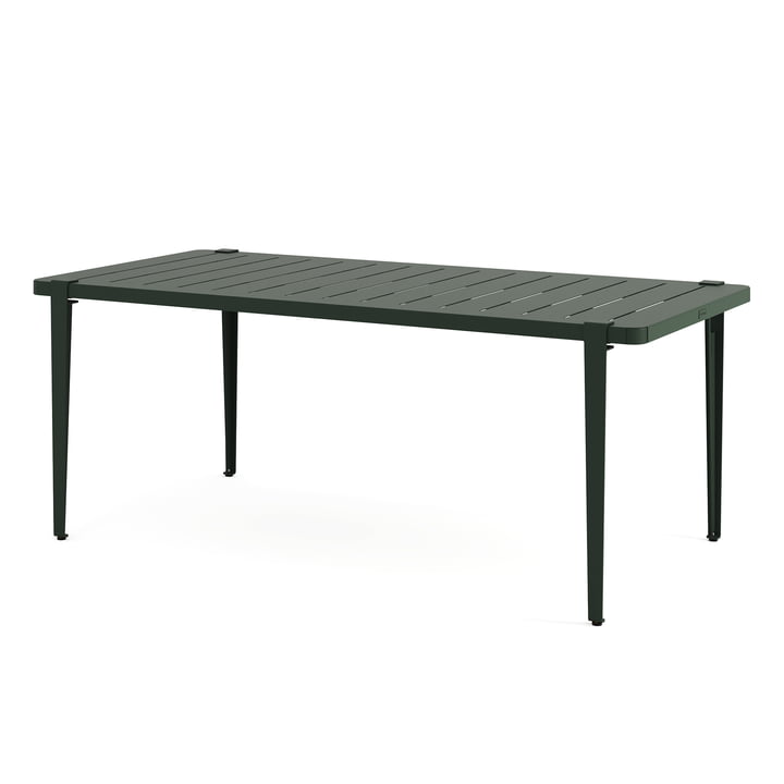 Garden table MIDI Collection, 190 x 90 cm, forest green from TipToe