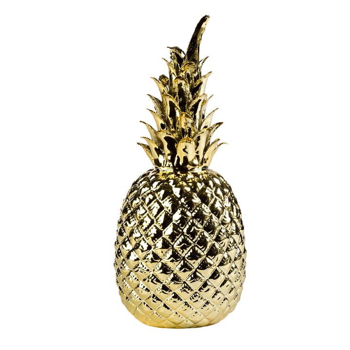 Pols Potten - Pineapple decorative object, gold