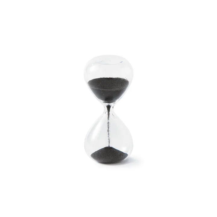 Pols Potten - Ball Hourglass XXS, black