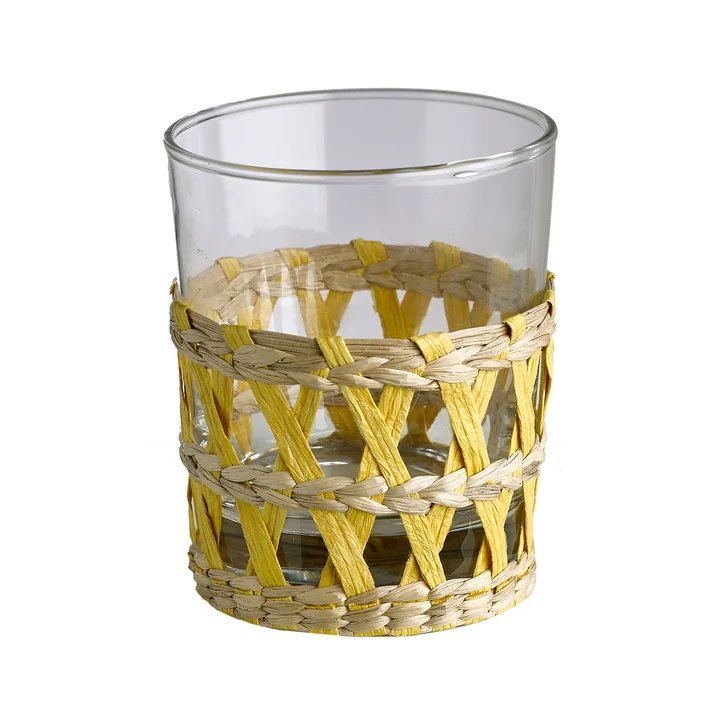 Pols Potten - Mug incl. reed holder, yellow