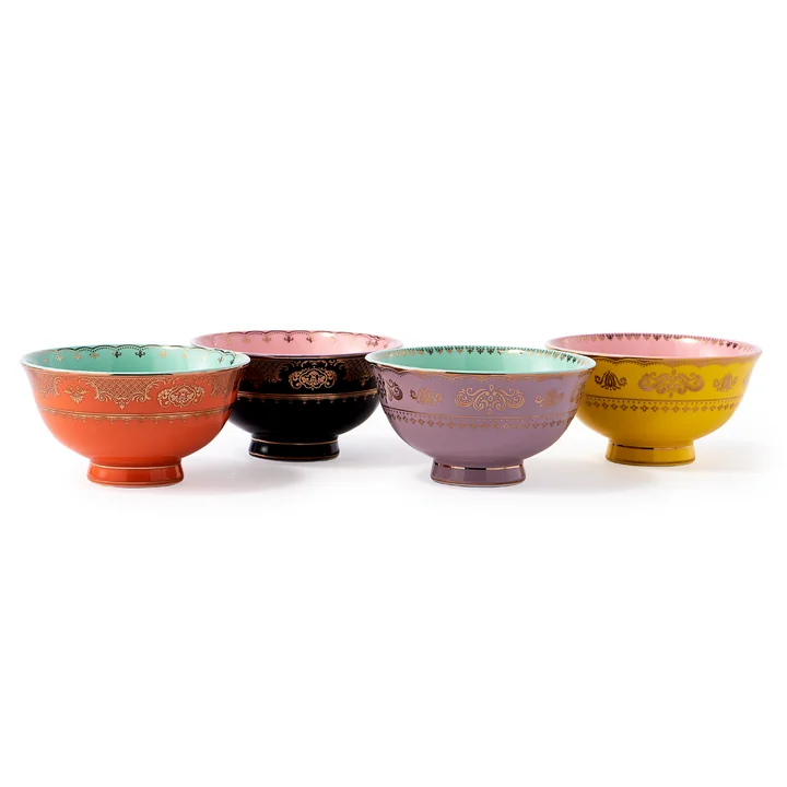 Pols Potten - Grandpa Bowl, various colors (set of 4)