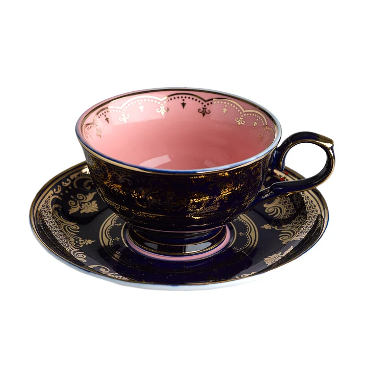 Pols Potten - Grandpa cup with saucer, multicolor