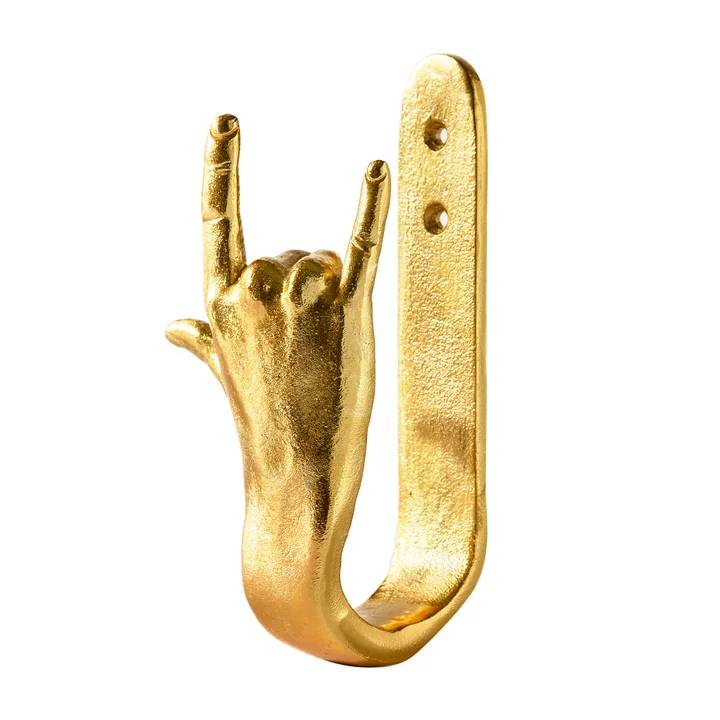 Pols Potten - I-love-you Wall hook, gold