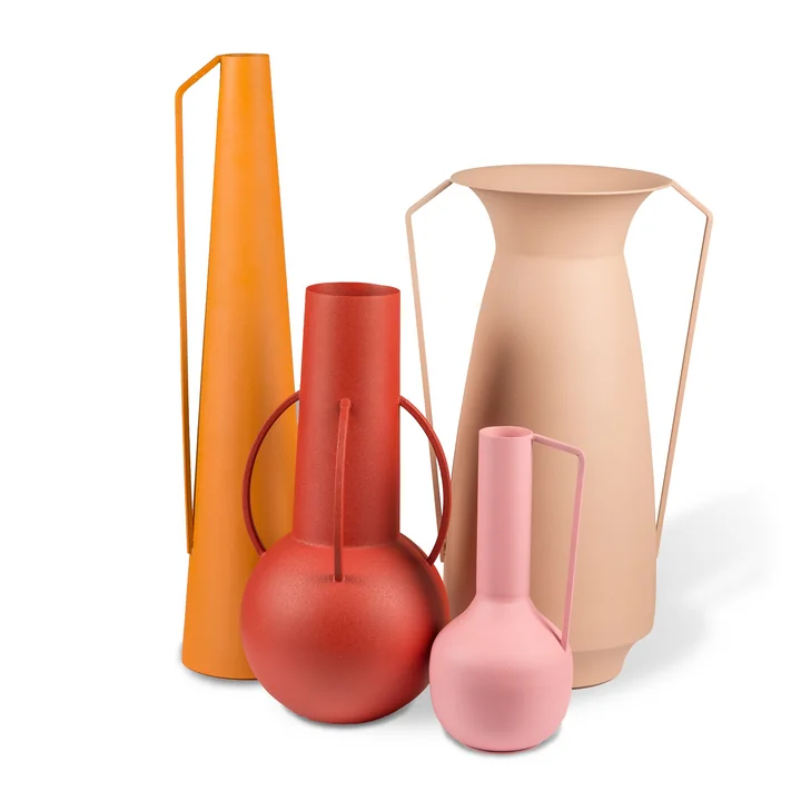 Pols Potten - Roman Vase, sunset matte (set of 4)