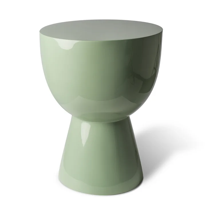 Tam Tam stool, h 46 cm, olive by Pols Potten