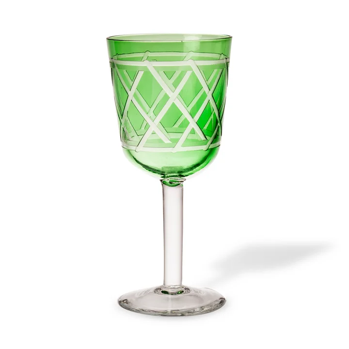 Pols Potten - Tie Wine glass, multicolored