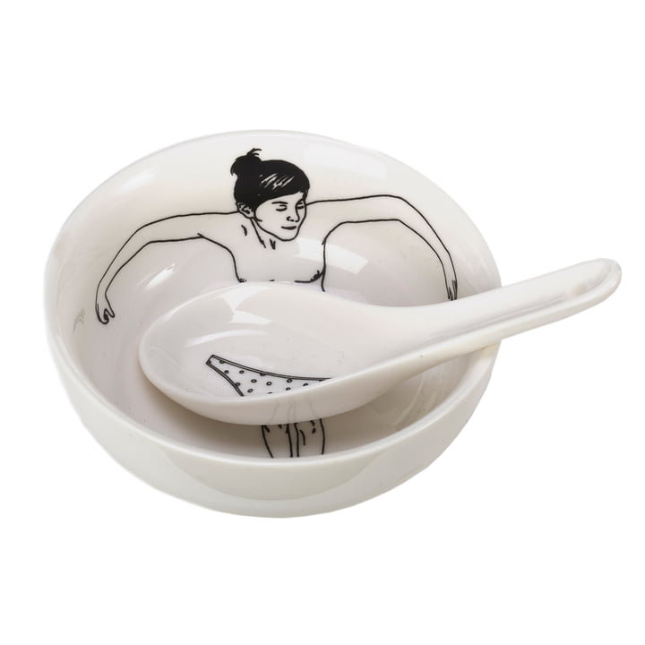 Pols Potten - Undressed Bowl, white