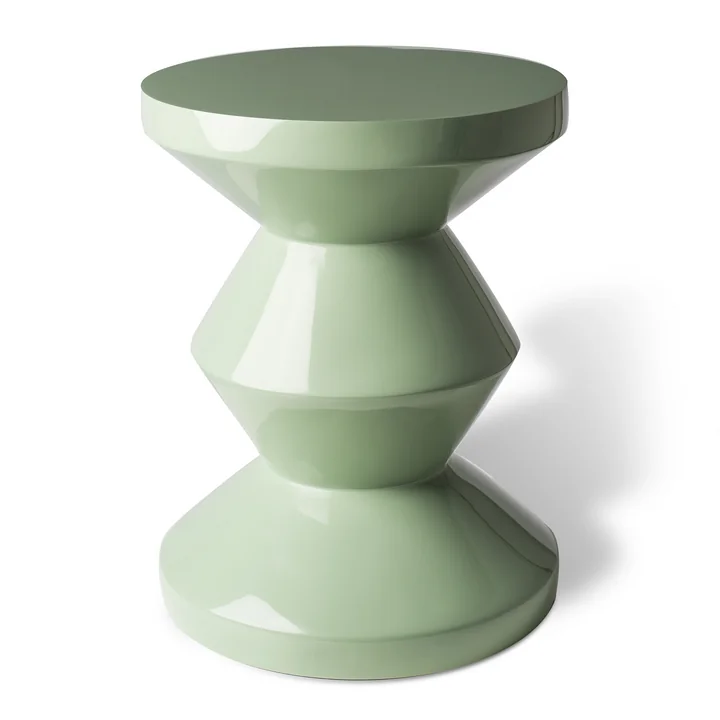 Zig Zag Stool, olive from Pols Potten