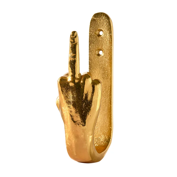 Pols Potten - F-you Wall hook, gold