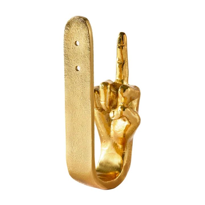Pols Potten - F-you Wall hook, gold