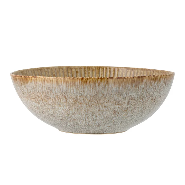 Bloomingville - Fleur Salad bowl, D 27 cm, natural